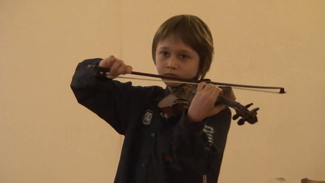 Alexander Kulitskiy 8 years old / Igor Frolov "Scherzo" смотреть онлайн