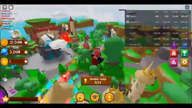 Fighting all bosses in Gladiator simulator (Roblox) смотреть онлайн