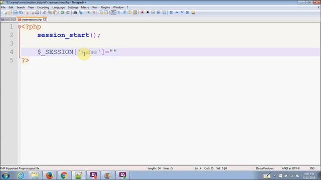 PHP Session tutorial смотреть онлайн