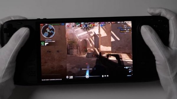 Steam Deck OLED Unboxing! + Gaming Test (New & Improved)