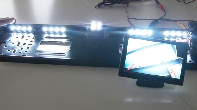 Камера в рамке номерного знака смотреть онлайн