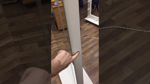 Зеркало с подсветкой светодиодной лентой 180-80 на подставке смотреть онлайн