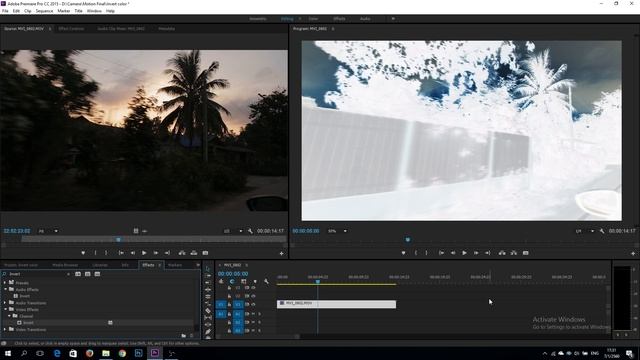How to Invert color in premiere pro (1 min) смотреть онлайн