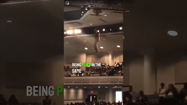 This Pastor flew into church on a zip-line ?? смотреть онлайн