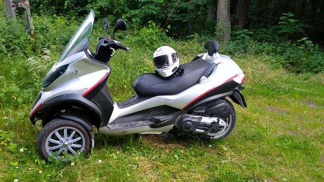 Piaggio mp3 400 po przeglądzie w serwisie Skuter Serwis Gdańsk смотреть онлайн
