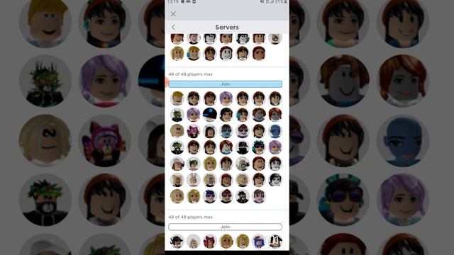 Как менять сервера в играх ROBLOX смотреть онлайн