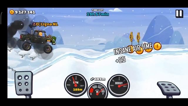 Hcr2 Falling with Style 35.075 Points! Walkthrough Hill climb racing 2 team event смотреть онлайн