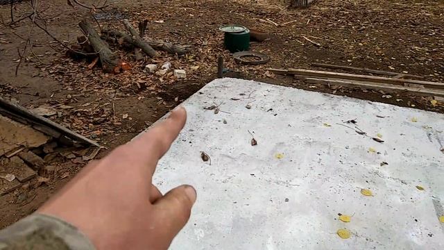 Бетонирование стойки, опоры! смотреть онлайн