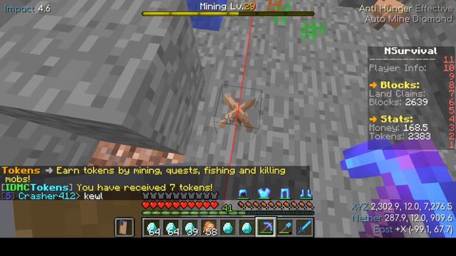 Baritone Auto Miner! | Minecraft смотреть онлайн