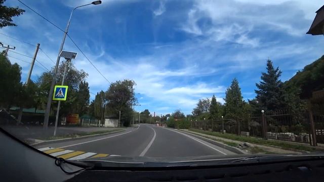 Кабардино-Балкария. Нальчик из салона автомашины. Улицы Нальчика смотреть онлайн