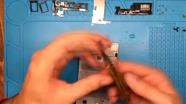 Замена Экрана Huawei P8 Lite ALE-L21 / display replacement смотреть онлайн