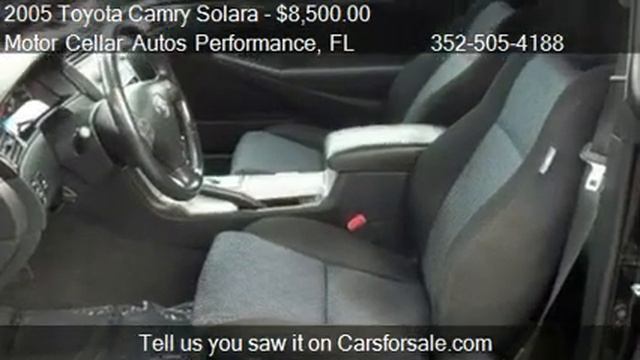 2005 Toyota Camry Solara SE - For Sale In Gainesville, FL 32