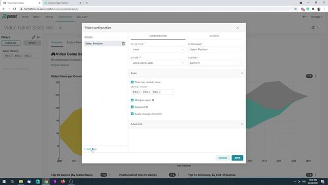 Apache Superset/Preset: Dashboard Filtering смотреть онлайн