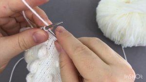 Быстрый и красивый способ вязать шишечки спицами простой способ