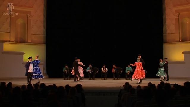 Старинная городская кадриль. Балет Игоря Моисеева. смотреть онлайн