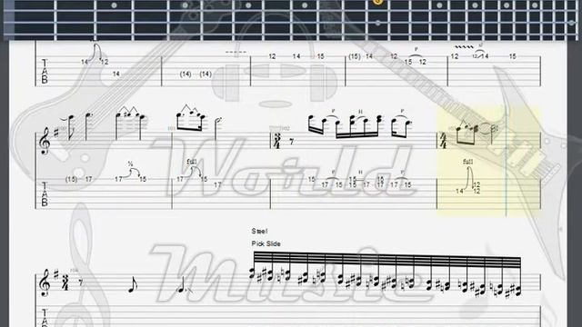 heart Barracuda GUITAR 1 TAB смотреть онлайн