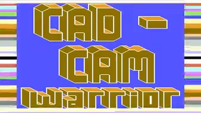 CAD CAM WARRIOR TASKSET COMMODORE 64 C64 GAME TAPE LOADING смотреть онлайн