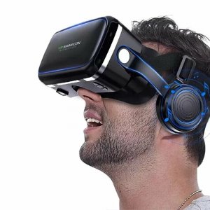 Очки виртуальной реальности для смартфона с геймпадом