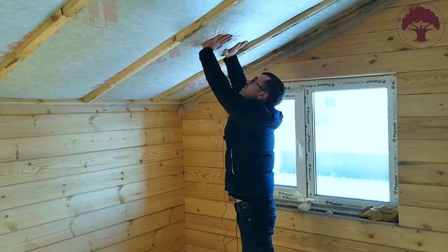 Деревянный дом Двойной брус Финский дом смотреть онлайн