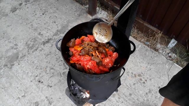 Настоящая узбекская ДУМЛЯМА, ДИМЛАМА, ДЫМЛАМА в казане смотреть онлайн