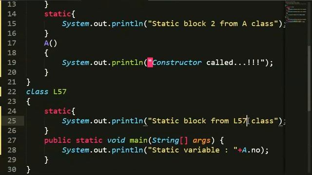 static block and static final variable in java | Lesson - 57| JAVA in Hindi смотреть онлайн