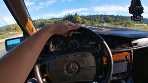 Обновляем Американские противотуманки на W123. Едем на 190Е в Салон Мерседес. США, Природа, Радость