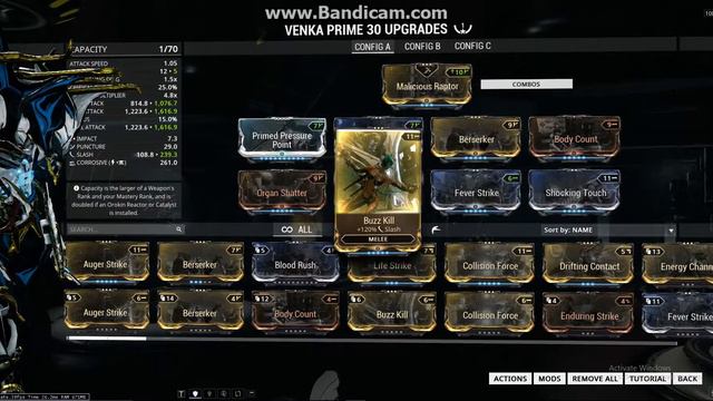venka prime 1 forma build смотреть онлайн