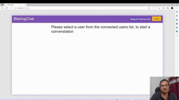 Realtime Chat App using Blazor WASM and SignalR in single video in 9 Hrs Live Coding by Abhay Princ