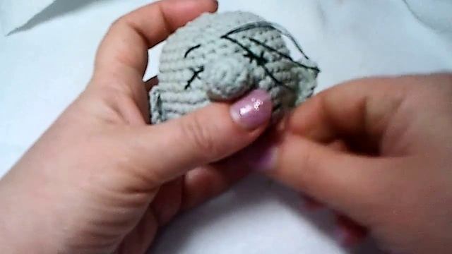 Вязание крючком. Сушеная голова. Часть 2. Dried head смотреть онлайн