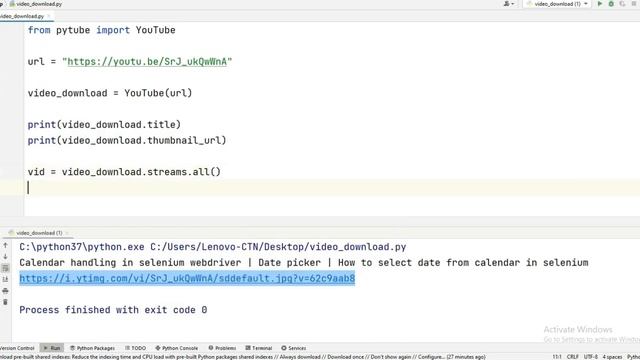 How to download video on youtube using pytube | python for beginners | learn python| python tutoria смотреть онлайн