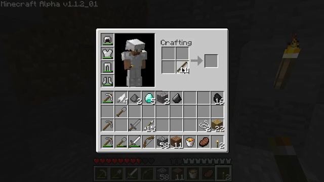 Minecraft α - 12 - Let's Play - Система пещер - Часть 3 смотреть онлайн