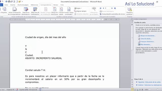 ¿Cómo Concatenar / Unir / Enlazar Datos de Una Hoja Excel Con Un Documento de Word? смотреть онлайн