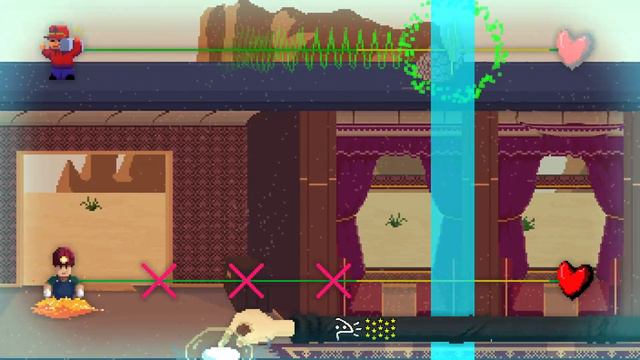 Rhythm Doctor Custom Level | Showdown! - MasterSwordRemix