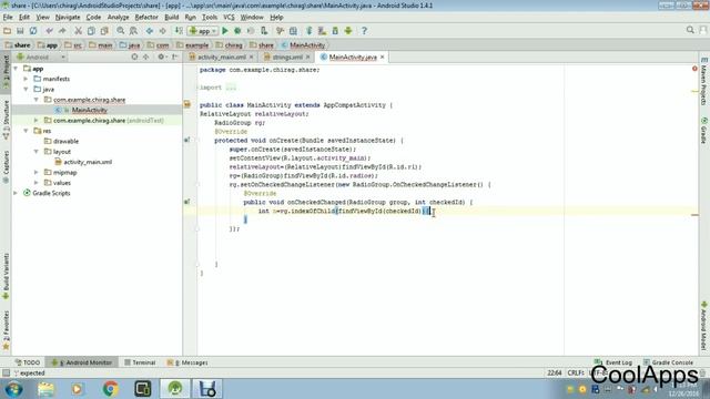 Android Tutorial for Beginners PART 2(Working with RadioButton) смотреть онлайн