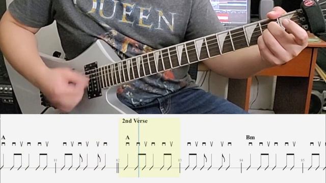 4 Non Blondes - What's Up | Chord Progression | Strum Pattern (Intermediate Version) смотреть онлайн