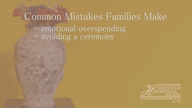 Heritage Memorial Services - Benefits of Prearranging смотреть онлайн
