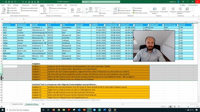 Excel 365: Gruppieren смотреть онлайн