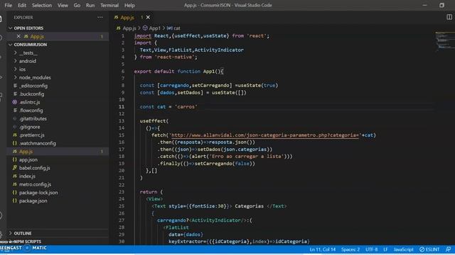 Inserir (via GET) - React Native смотреть онлайн