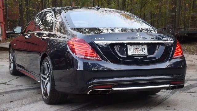 Mercedes S65 AMG V12 Biturbo Sound Review