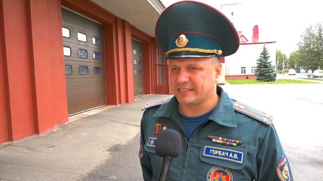 Профессиональный праздник отметили белорусские спасатели