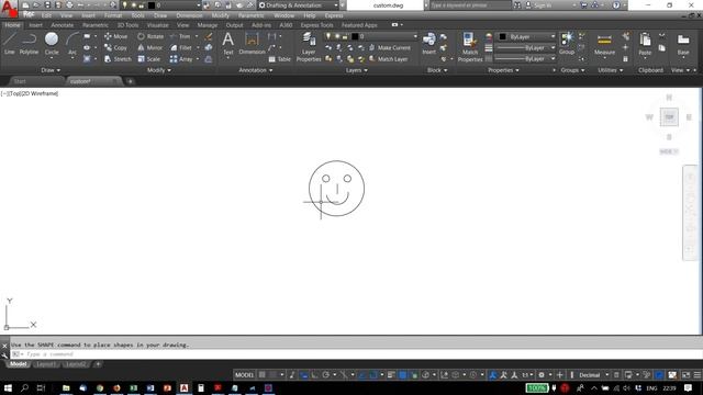How to make Line Type with custom shape in AutoCad смотреть онлайн