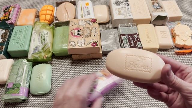 мыльница на январь/ распаковка мыла/ мыломан