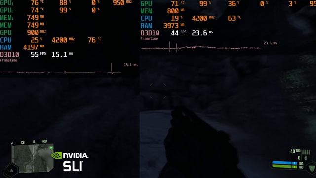 ДВЕ ДРЕВНИЕ ВИДЕОКАРТЫ В SLI / ЧТО СМОГУТ? смотреть онлайн