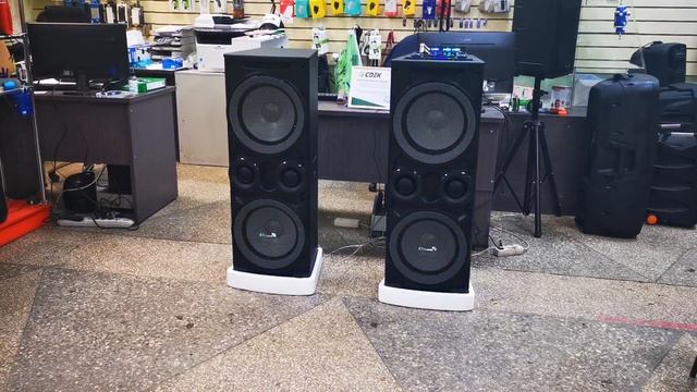 Проверка мощных колонок Eltronic 20 06 едут в г Томск для Евгения смотреть онлайн