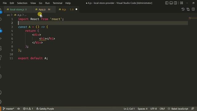 Create Local Store in React Hindi | Local Storage Provider in React js Hindi | React persist store смотреть онлайн