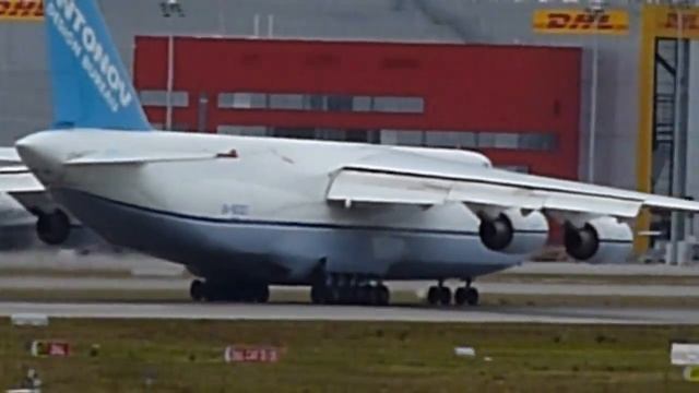 Start AN 124 Flughafen Leipzig смотреть онлайн