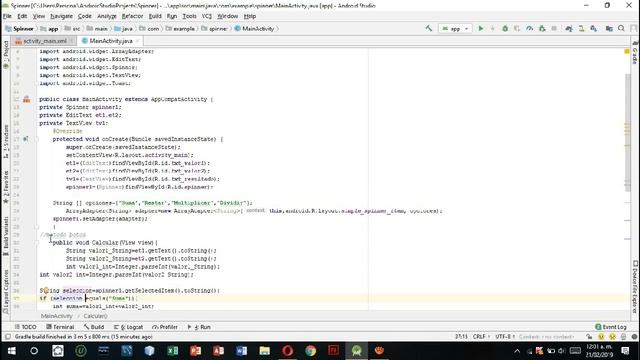 Aplicación | Calculadora "Spinner" смотреть онлайн