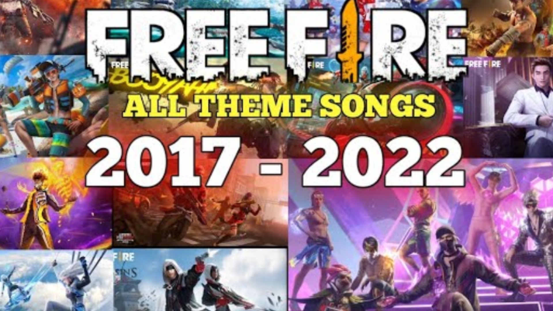All Theme Songs/ Музыка из Free Fire 2017 - 2022
