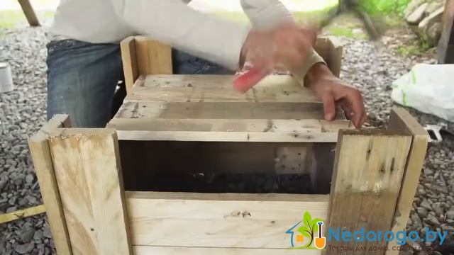 Как сделать деревянный ящик для цветов смотреть онлайн