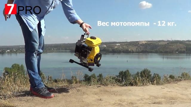 Мотопомпа Sadko WP-40 - видео-обзор